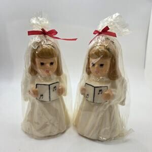 K-Mart Singing Angel Candles New in Package - Two Angels